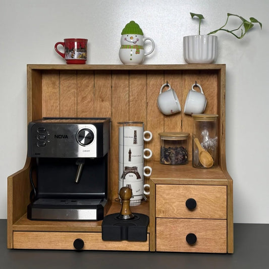 Mini Coffee Bar en Bois